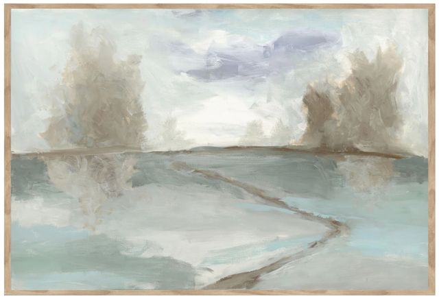 Classic Home Buddy Whitlock Blue Forest Painting Wall Art-0