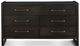 Bassett® Furniture BenchMade Braddock Dark Chestnut Maple Dresser-1