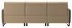 Stressless® by Ekornes® Customizable Emily 3-Seater Sofa with Steel Trim and Legs-3