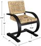 Uttermost® Rehema Black Dining Chair-2
