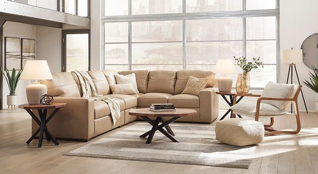 Signature Design by Ashley® Bandon 3-Piece Toffee Right-Arm Facing Sectional-2
