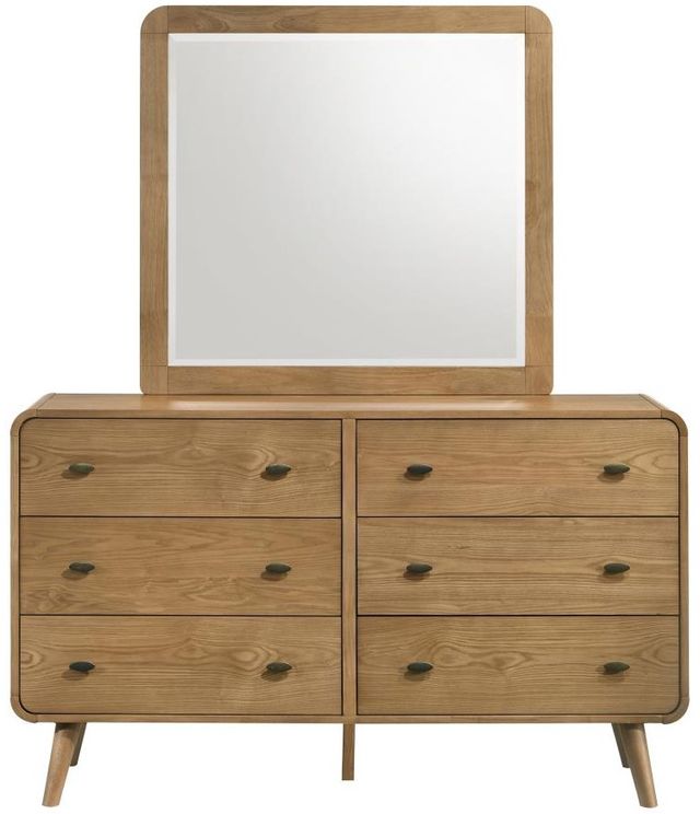 Coaster® Robyn Light Ash Dresser and Mirror-1