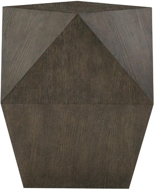Bernhardt Linea Cerused Charcoal 20" Side Table-2