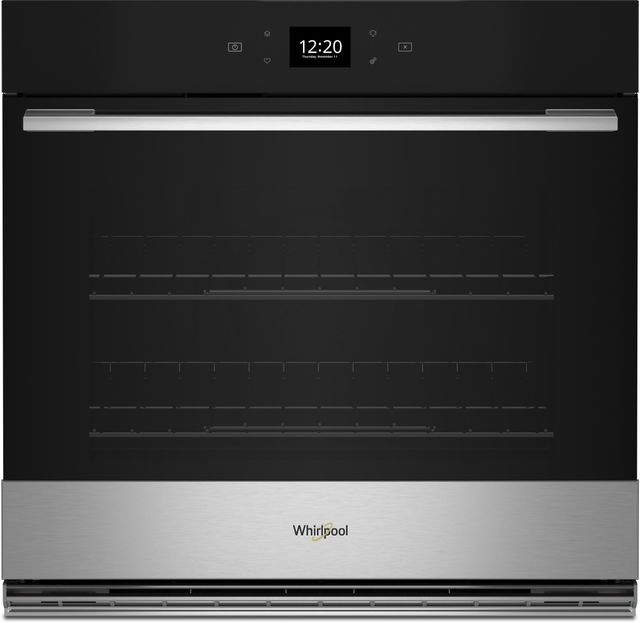Whirlpool® 30" Stainless Steel Fingerprint Resistant Single Electric Wall Oven-0