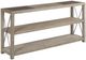 Hammary® West End Bluestone Sofa Table with Brown Base-0