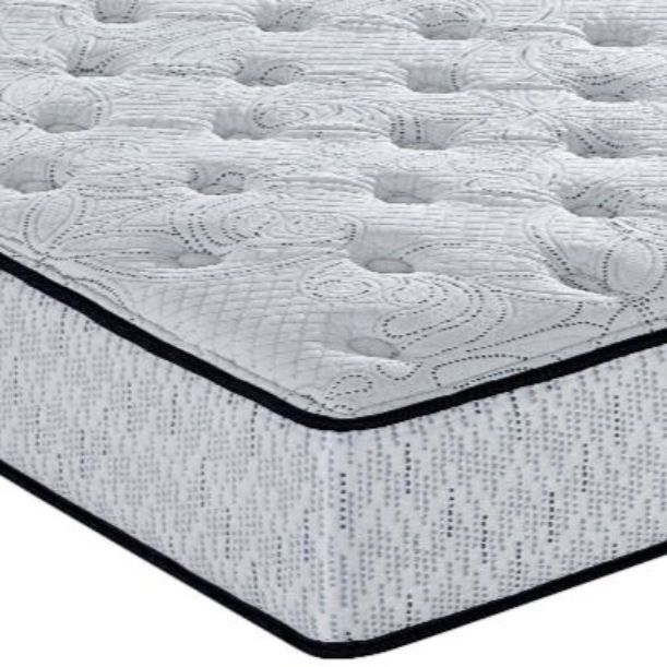Restonic® ComfortCare® Aqua Hybrid Plush Tight Top Queen Mattress-1