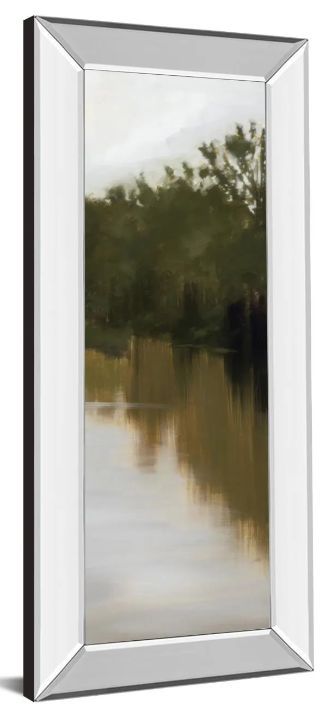 Classy Art River Journey I by Megan Lightell Mirror Framed Wall Art-1