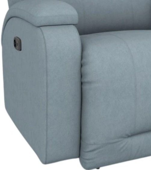 Best® Home Furnishings Customizable Maverly Leather Power Tilt Headrest Swivel Glider Recliner-4