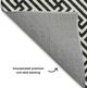 Dalyn™ Rug Company The Reserve TR5 Black 5'x8' Area Rug-3
