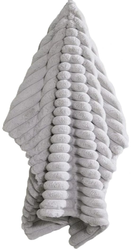 American Wholesale Furniture Cloud Heights Silver Throw-0