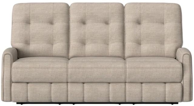 Flexsteel® Customizable Devon Fabric Manual Reclining Sofa-2