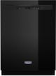 Maytag® 24" Black Front Control Built-In Dishwasher-0
