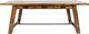 Jofran Inc. Cannon Valley Brown Trestle Dining Table-2