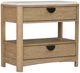 Parker House® Escape Glazed Natural Oak 2-Drawer Nightstand-0