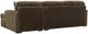 Signature Design by Ashley® Midnight-Madness 2-Piece Chocolate Right Arm Facing Sectional and Chaise-2