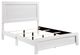 Mazin Furniture Corbin White Full Panel Bed-3