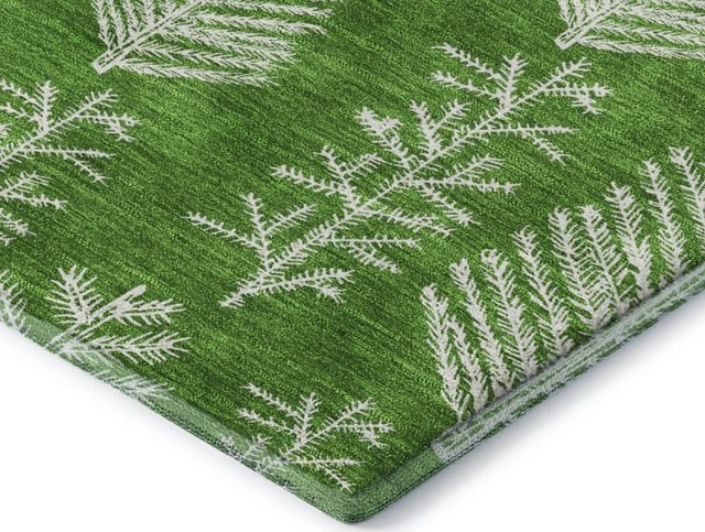 Dalyn™ Rug Company Merry & Bright MY21 Green 5'x8' Area Rug-2