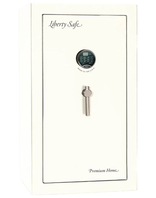 Liberty Safe Premium Home White Marble 12 Gun Safe-0