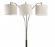 Furniture of America® Fanny Brown Floor Lamp-1