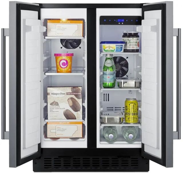 Summit® 3.8 Cu. Ft. Stainless Steel Under the Counter Refrigerator-2