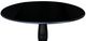 John Thomas Furniture® Dining Essentials Black Table Top with Black Traditional Pedestal Base-1
