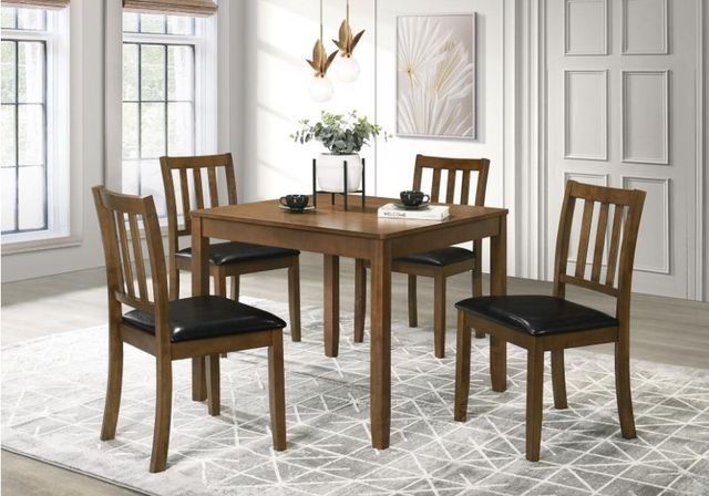 Coaster® Parkwood 5-Piece Honey Brown Dining Set-4