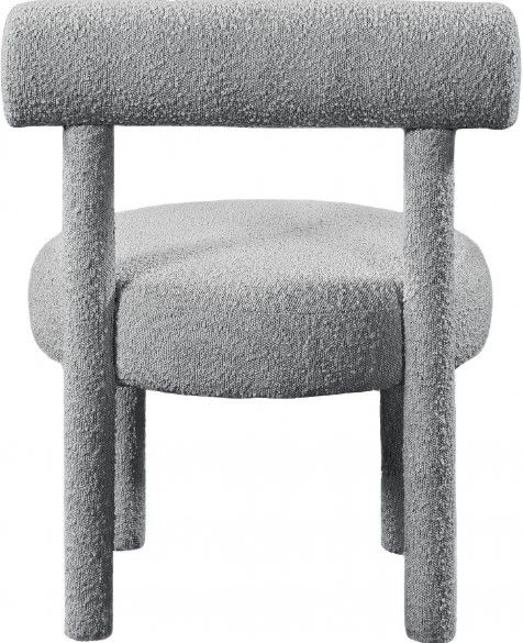 Meridian Furniture Parlor Grey Boucle Accent Chair-2