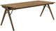 Coaster® Randolph Sheesham Smart Top Dining Table with Red Brown Base-0