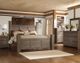 Signature Design by Ashley® Juararo Dark Brown California King Poster Bed-3