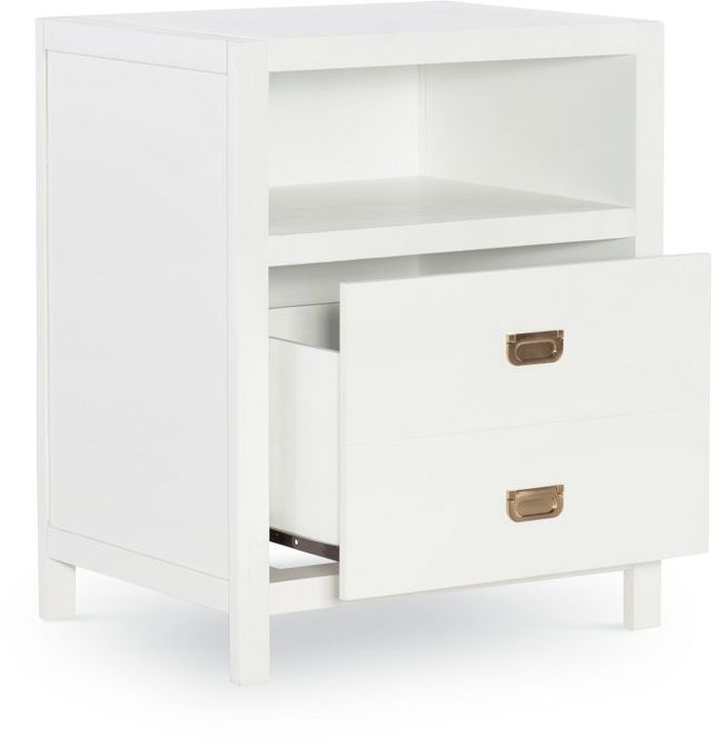 Linon Peggy White End Table-1