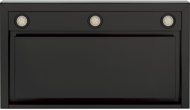 GE 36" Black Stainless Steel Wall Mounted Range Hood-1