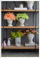 A & B Home Green 14'' Faux Hydrangea-5