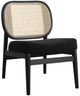 Coaster® Rayo Black Accent Chair with Padded Seat-0