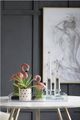 A & B Home Clear Medium Lucent Obelisk Accent-1