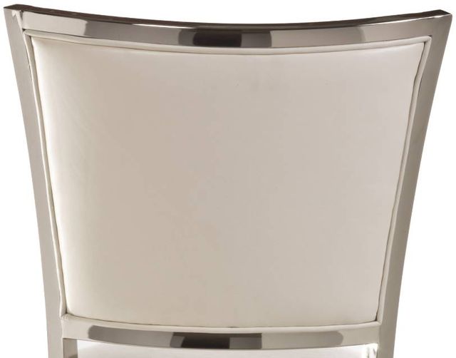 HH2 Home Rouen Ivory/Shiny Nickel Counter Stool-1