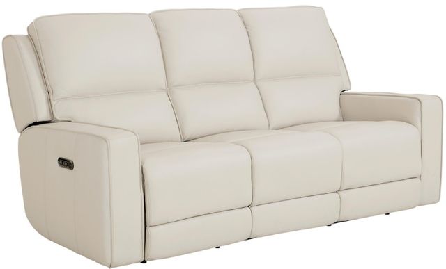 Bassett® Furniture Club Level Raymond Vanilla Power Reclining Sofa-0