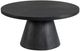 Elements International Portland 2-Piece Black Occational Table Set-1