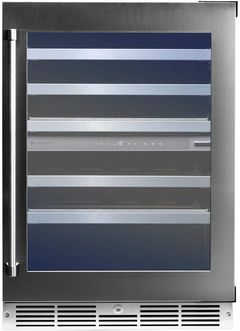 Silhouette Pro Gen 3 - 24" Stainless Steel Built In Wine Cooler