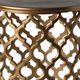 Surya Hammett Metallic-Brass End Table-1