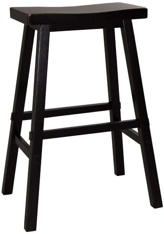 Liberty Furniture Creations Black 30" Sawhorse Barstool-0