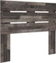 Signature Design by Ashley® Neilsville Multi-Gray Full Panel Headboard-1
