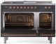 Ilve® Nostalgie II Series 48" Graphite Matte Pro Style Dual Fuel Range-1
