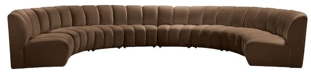 Meridian Furniture Infinity 8-Piece Brown Modular Sectional-1