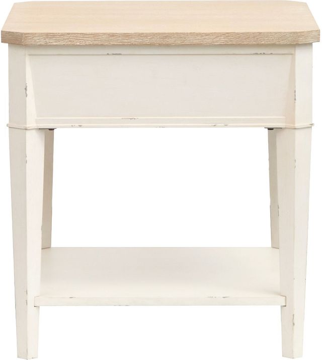 Magnussen Home® Echo Isles Driftwood/Sea Pearl Rectangular End Table-4
