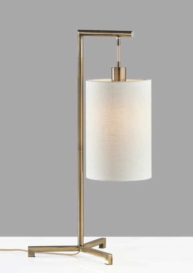 Adesso® Reggie Antique Brass Table Lamp-1