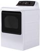 GE® 7.4 Cu. Ft. White and Rose Gold Top Load Electric Dryer with Sensor Dry technology-2