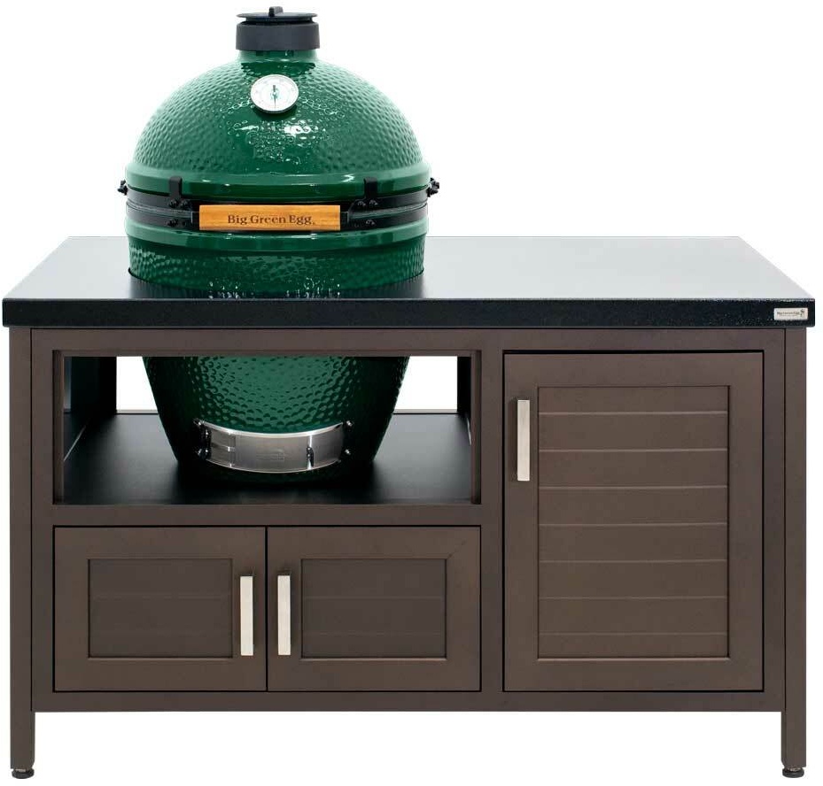 Big Green Egg 53 Farmhouse Style Wood Grill Cart Carmona s Appliance Center Redding CA