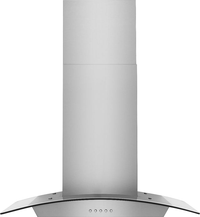 Frigidaire® 30" Stainless Glass Canopy Range Hood-0