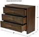 Uttermost® Bowtie Whisky 3-Drawer Chest-2