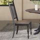 Liberty Furniture Magnolia Manor Antique Black/Weathered Bark Spindle Back Dining Side Chair-1